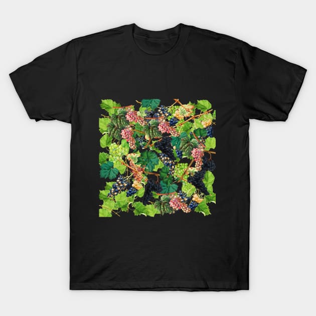 Full of grapes T-Shirt by volkvilla